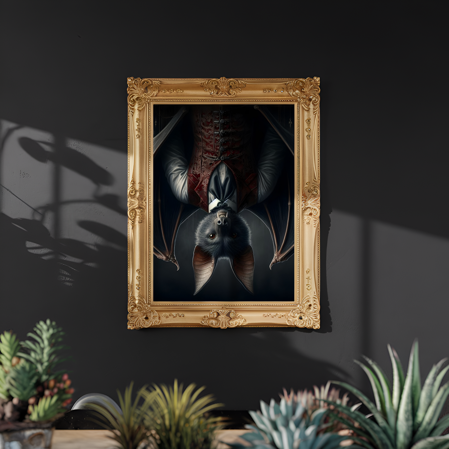 Gothic Bat In Suit