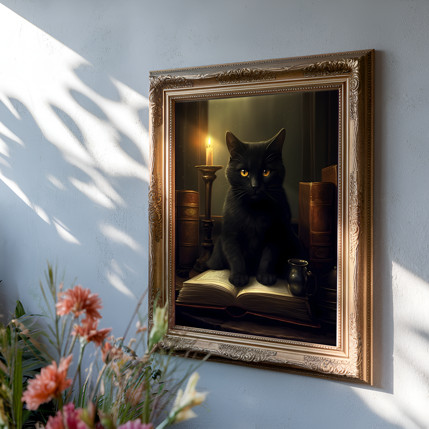 Cat With Spellbook