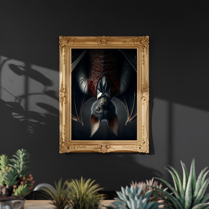 Gothic Bat In Suit