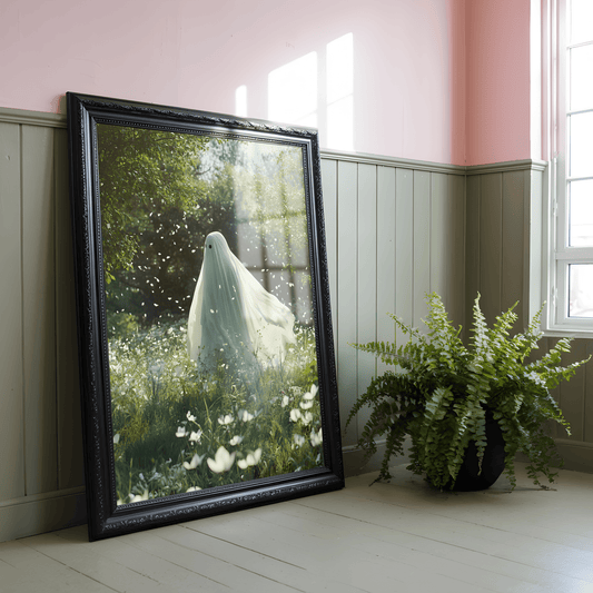 Cottagecore Spring Ghost Print